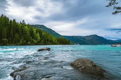 kanas scenic area in altay region, xinjiang, china