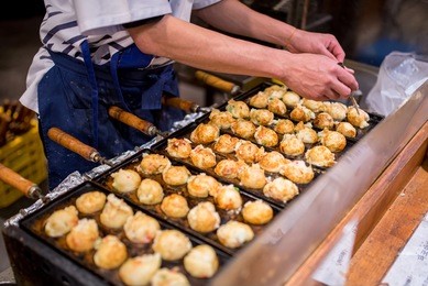process to cooking takoyaki most popular delicious snack of japan