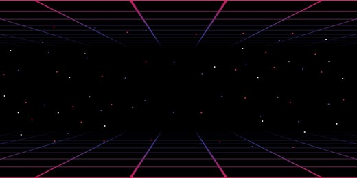 pixel art background.8 bit game.retro game. for game assets in vector illustrations.retro futurism sci-fi background. glowing neon grid.and stars from vintage arcade comp	