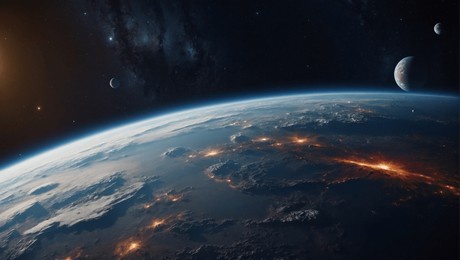 space. real look and 4k quality.