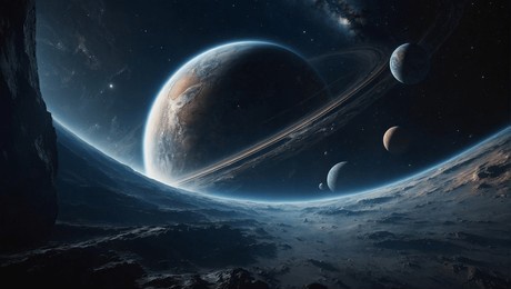 space. real look and 4k quality.