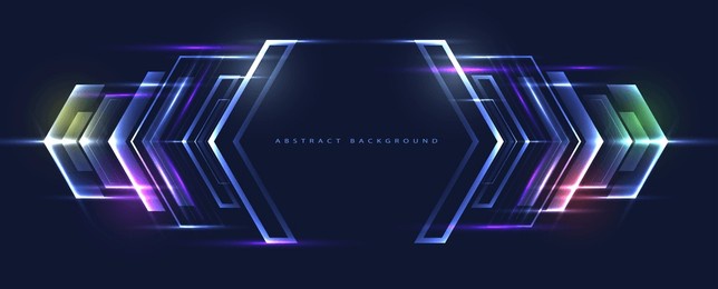 geometric hexagon abstract background with simple polygonal elements. medical, business, technology or science design.