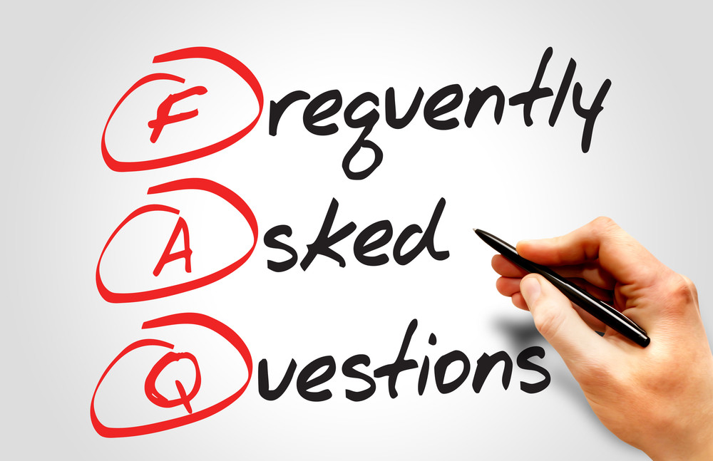 frequently asked questions (faq), business concept acronym
