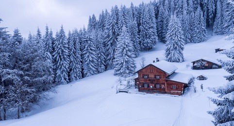 winter in german alps | pfronten in allgäu