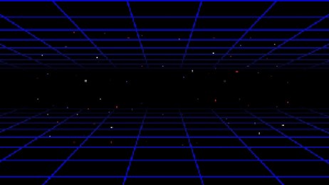 pixel art background.8 bit game.retro game. for game assets in vector illustrations.retro futurism sci-fi background. glowing neon grid.and stars from vintage arcade comp	