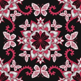 lace fabric pattern textile illustration, embroidery, print striped ornament floral, pattern, design for wrapping, silk, scarf, background, textile, carpet, rug, texture, hand-draw