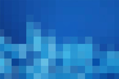 gradient blue background. geometric texture of light-dark blue squares. the substrate for branding, calendar, postcard, screensaver, poster, cover