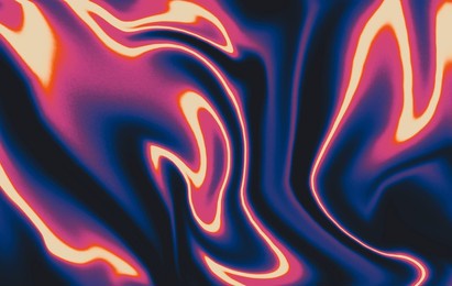 y2k futuristic texture, abstract gradient background. colorful liquid metal, retro grainy backdrop.