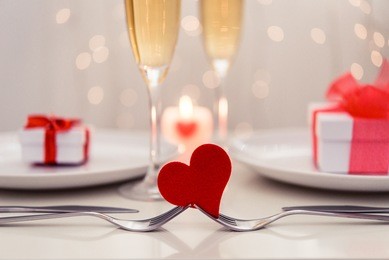 valentine' day dinner