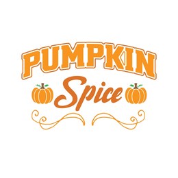 pumpkin spice. autumn t-shirt design, posters, greeting cards, textiles, and sticker vector illustration