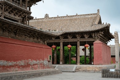 shanxi yuncheng feiyun tower, chinese tourist attraction, all-wood pavilion