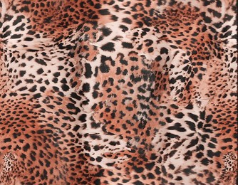 real leopard texture, meter pattern with wind effect