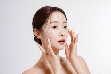  beauty portraits of beautiful young asian woman