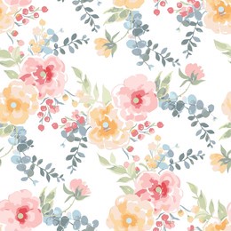 summer, flower leaf,art textile design pattern seamless repeats,watercolor effect abstract,colors print digital,summer