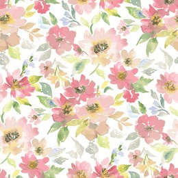 summer,flower leaf, art textile design pattern  seamless repeats,watercolor effect abstract ,colors print digital