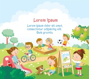 kids  playing outside