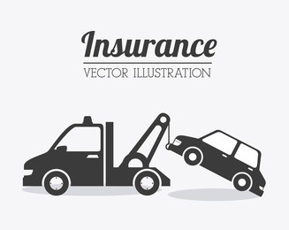 insurance design over white background, vector illustration.