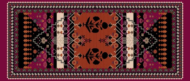 ikat geometric folklore ornament. tribal ethnic vector texture. seamless striped pattern in aztec style. figure tribal embroidery. 