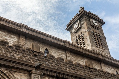 christ the redeemer in nha trang cathedral, nha trang, vietnam.