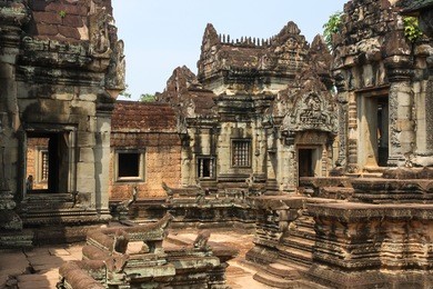 bantei samre temple, angkor city, cambodia