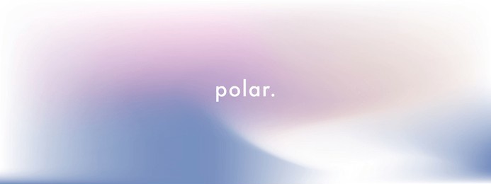 pastel winter gradient background. minimalist winter landscape. sky. puffy clouds. soft pastel colors. vector background. light blue, purple and white. vector abstract concept