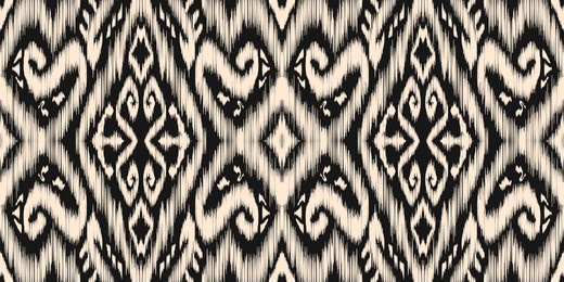 ethnic ikat seamless pattern.beautiful pattern. folk embroidery,bohemian style,aztec geometric art print.ethnic ikat abstract art.seamless fabric. ikat design for fabric, carpet, wallpaper, clothing.