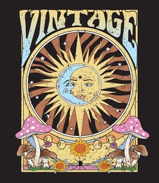 vintage prints, vector art prints for t-shirts, apparel, stickers, backgrounds and more