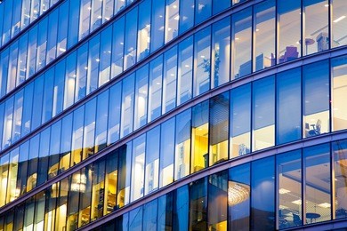 business office building in london