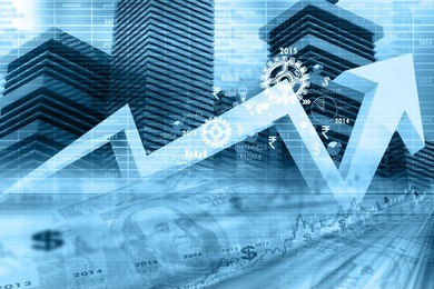economical stock market graph