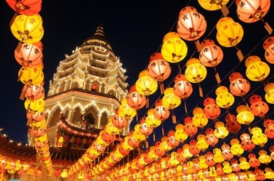 kek lok si temple, penang malaysia