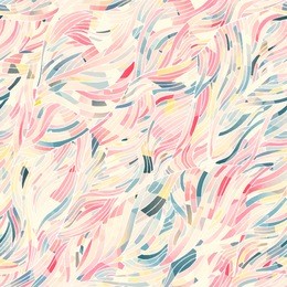 seamless feather pattern