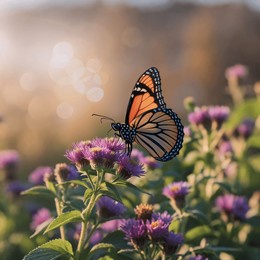 beautiful butterfly with detailed design