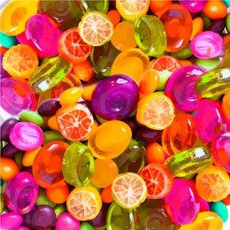 background sweet candy. vector