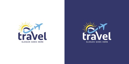 travel word mark letter v logotype lettering typography for airplane flight airline aircraft aviation logo design inspiration.