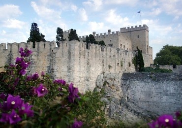 palace of the grand masters (14th century), old city. rhodes. greece