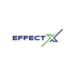 effect letter x logo stock vector.