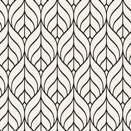 seamless pattern. graphic ornament. floral stylish background. vector repeating texture with stylized leaves