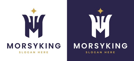 letter m with crown logo design concept. initial m with monarch symbol elegant monogram with royal symbol for luxury and premium branding. m alphabet logo vector illustration