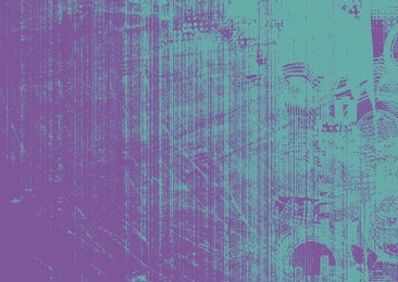 background with glitch distorted grunge textures . grunge background texture with halftone dots, glitched shapes, textures and lines .screen print vector background with grunge textured surface.