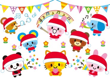 christmas, santa, illustration, frame, birthday, animal, kindergarten, december, santa claus, winter, december, merry christmas, jingle bells, party, child, cracker, christmas eve, santa,
