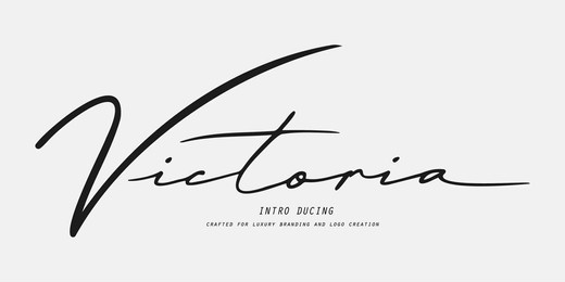 elegant serif font "victoria" crafted for luxury branding and logo creation. this modern serif typeface features refined letters and numbers, making it perfect for logos