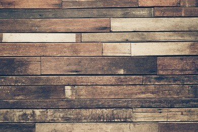 old hard wood plank wall background