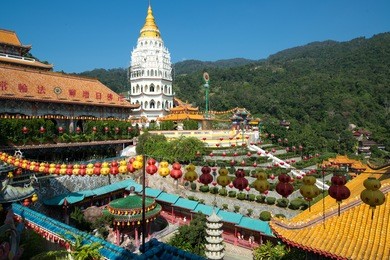 buddhist temple kek lok si in penang, malaysia, georgetown