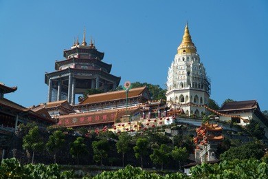 buddhist temple kek lok si in penang, malaysia, georgetown