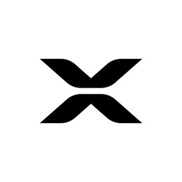 x logo template. letter x monoggram logo design isolated in white background