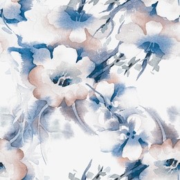 floral seamless pattern. raster illustration