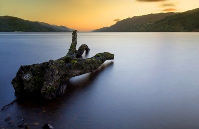   loch ness scottish sunrise   highlands scotland uk
