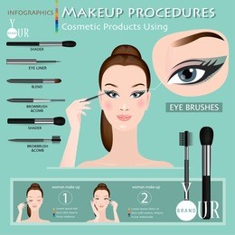 how to make a beautiful woman with makeup.