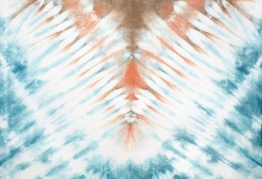 abstract tie dyed fabric background 