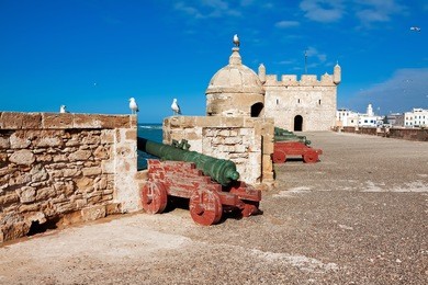 medieval fortress of castelo real of mogador. essaouira, morocco